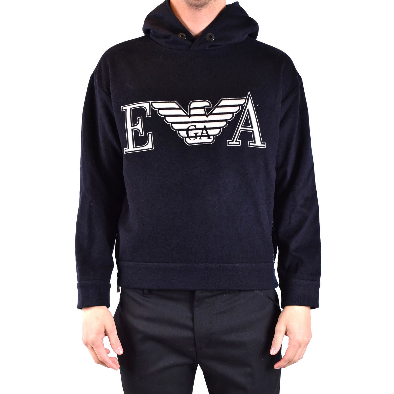 Emporio Armani Sweatshirt Heren Blauw #2425748