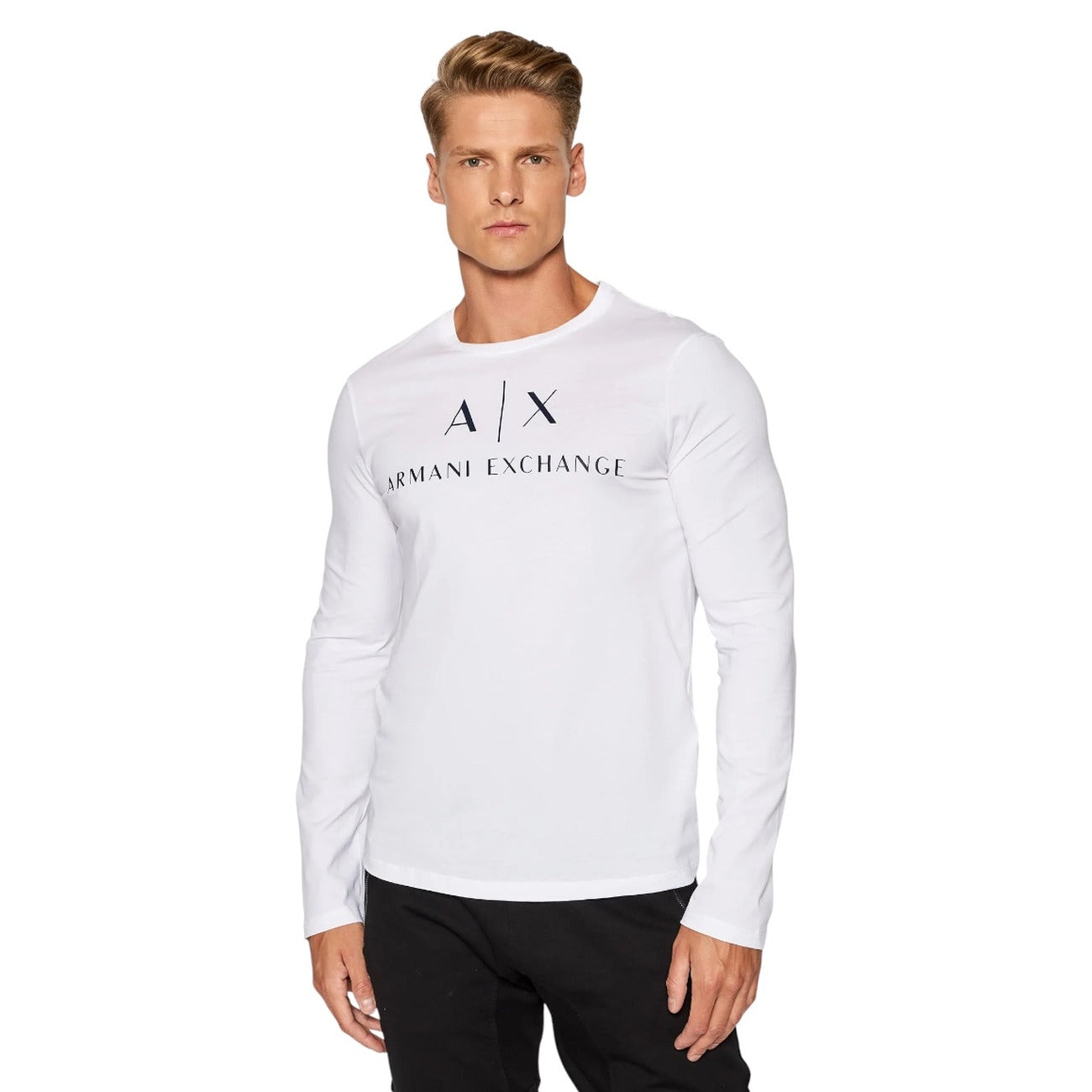 Armani Exchange T-Shirt Herren Weiß #1169033