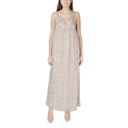 Only Kleid Damen Beige