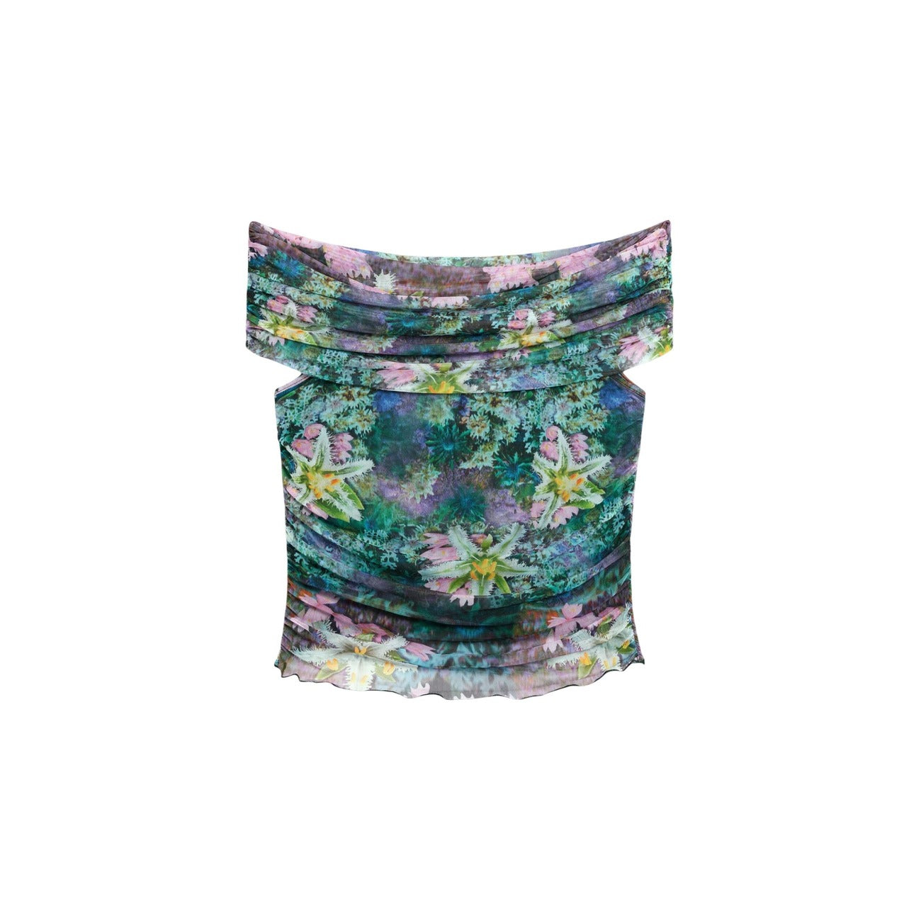 Desigual Top Dames Lichtblauw