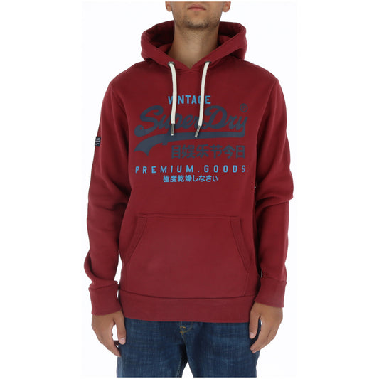Superdry Sweatshirt Heren Bordeaux #2150103