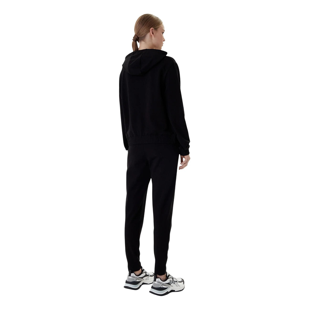 Ea7 Trainingsanzug Damen Schwarz