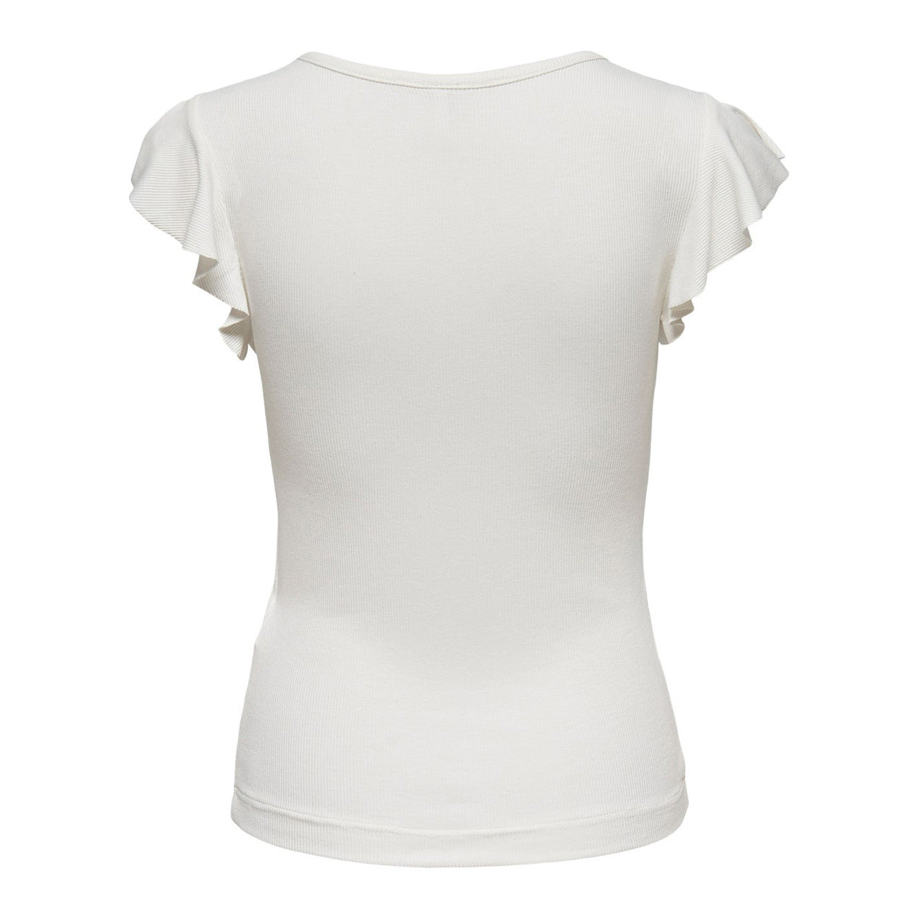 Only T-Shirt Damen Weiß Weiß
