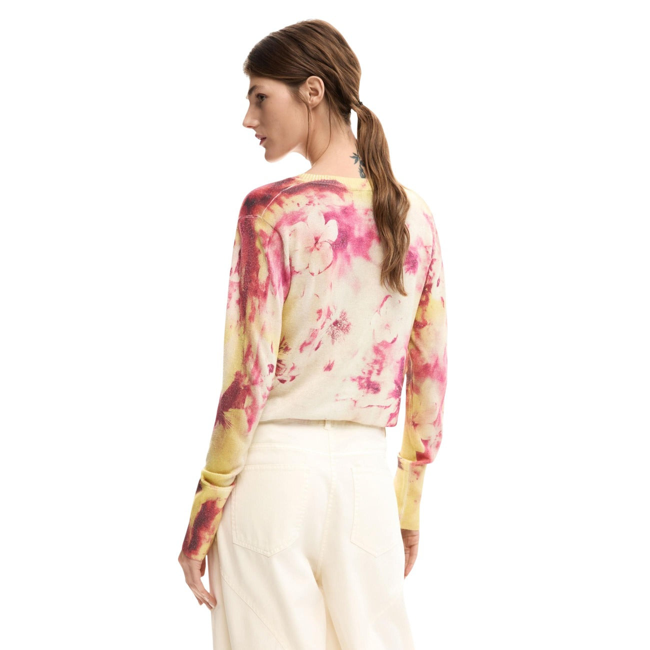 Desigual Strickmode Damen Rosa #2453023