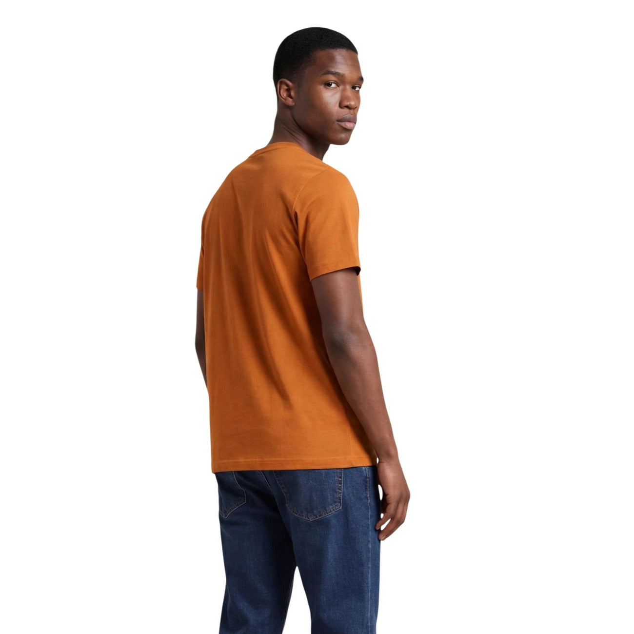 The North Face T-shirt Heren Oranje