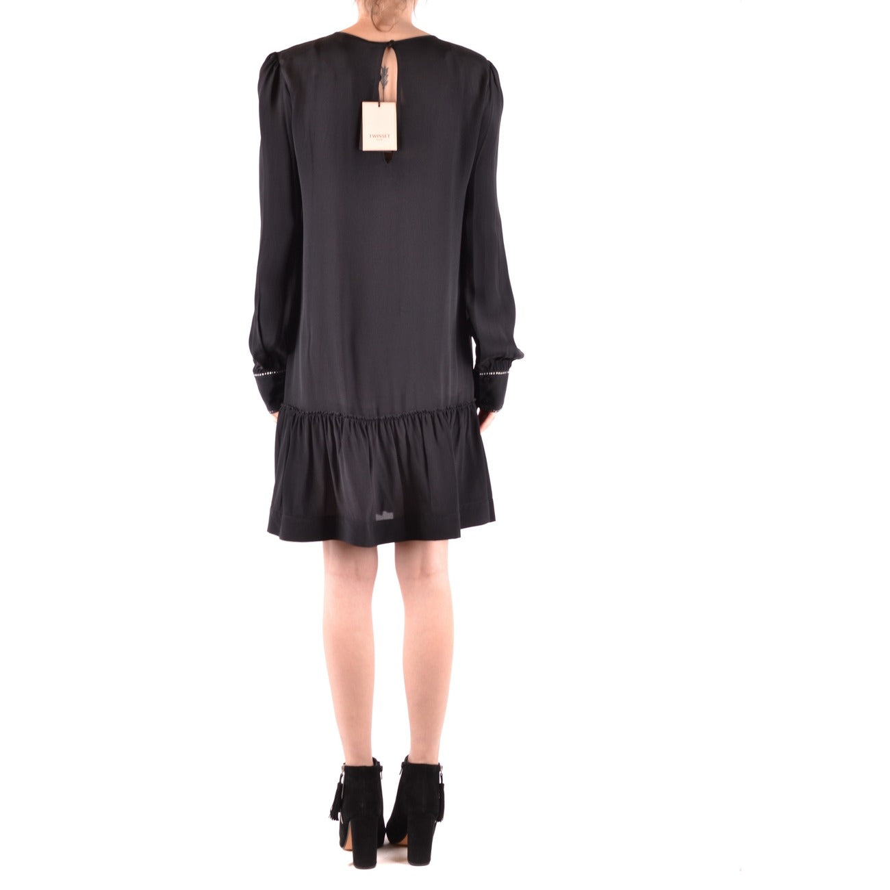 Twin-set Simona Barbieri Kleid Damen Schwarz