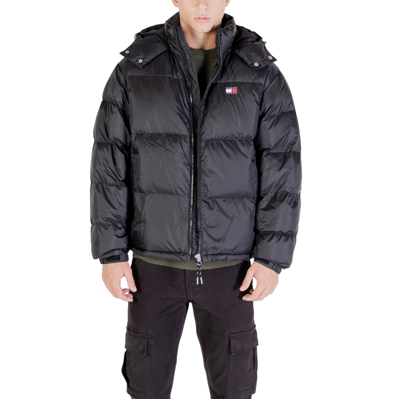 Tommy Hilfiger Jeans Windbreaker Herren Schwarz #2439246