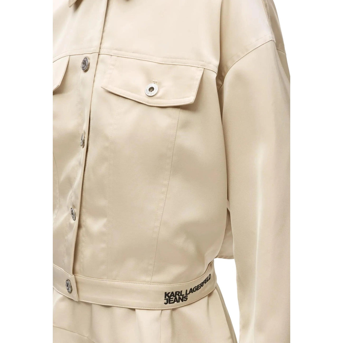 Karl Lagerfeld Jeans Jack Damen Beige