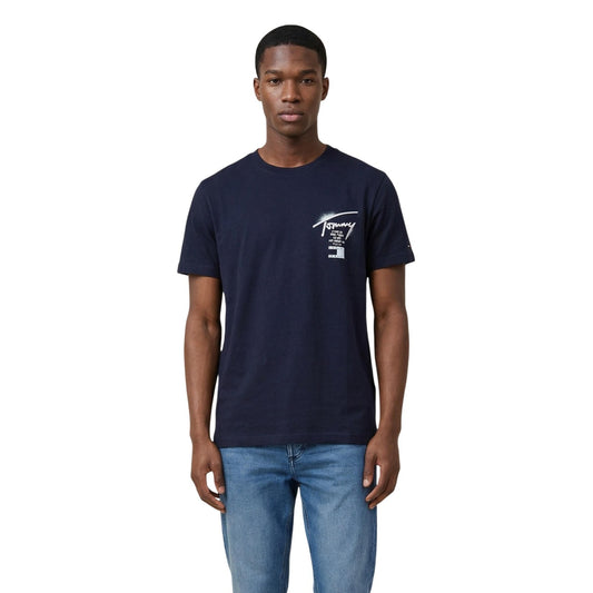 Tommy Hilfiger Jeans T-Shirt Herren Weiß Weiß