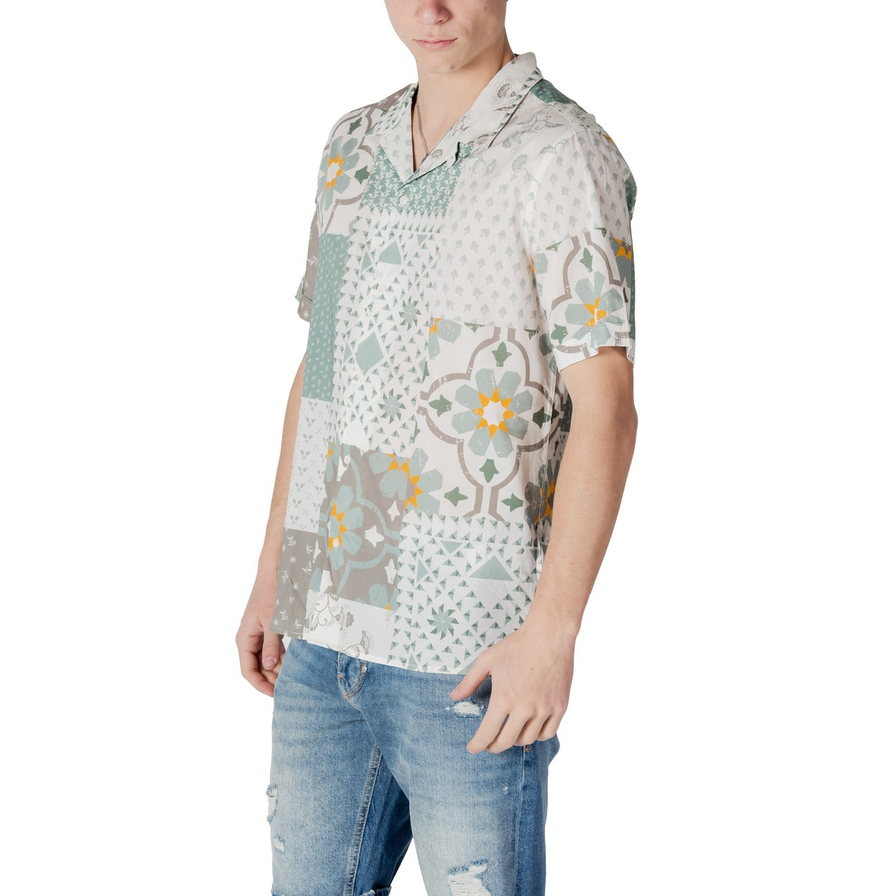 Antony Morato Shirt Heren Groen #2464211