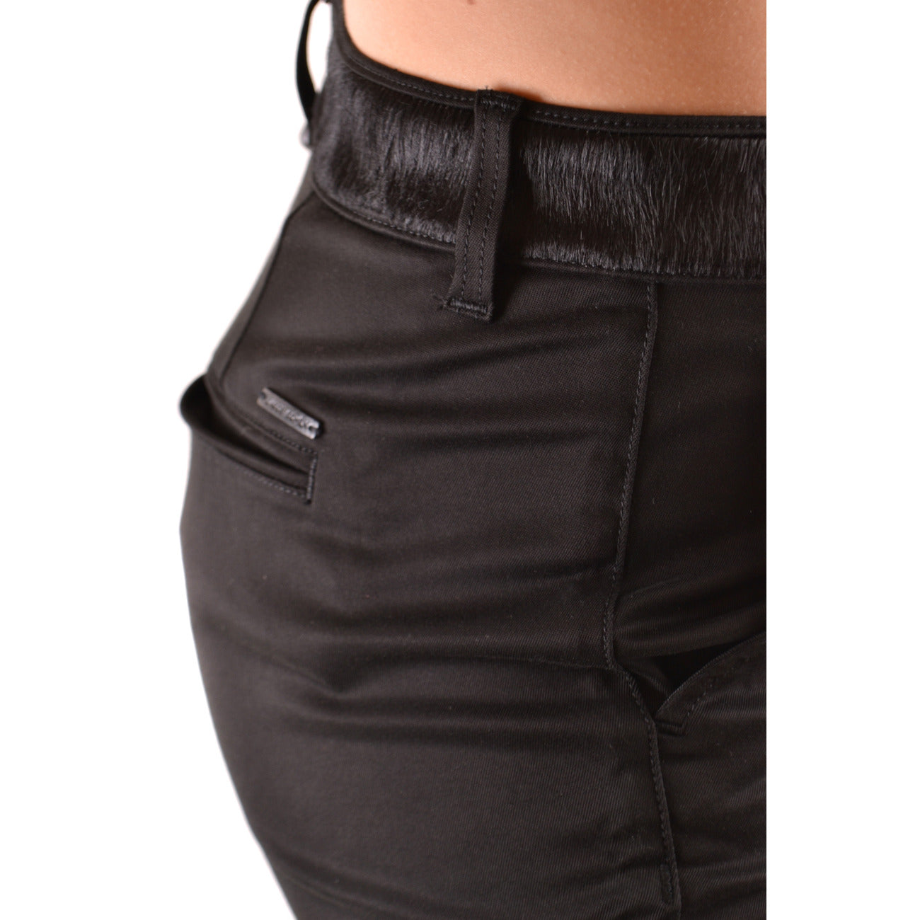 Jacob Cohen Broek Dames Zwart #2437781
