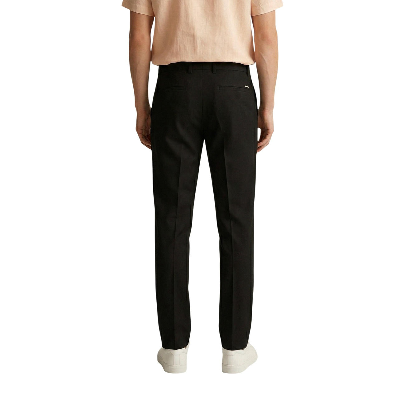 Gianni Lupo Hose Herren Schwarz Schwarz