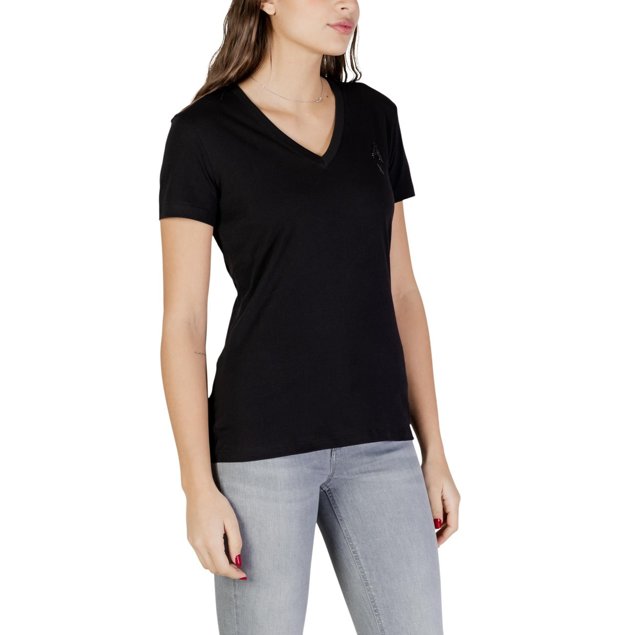 Armani Exchange T-Shirt Damen Schwarz #2450835