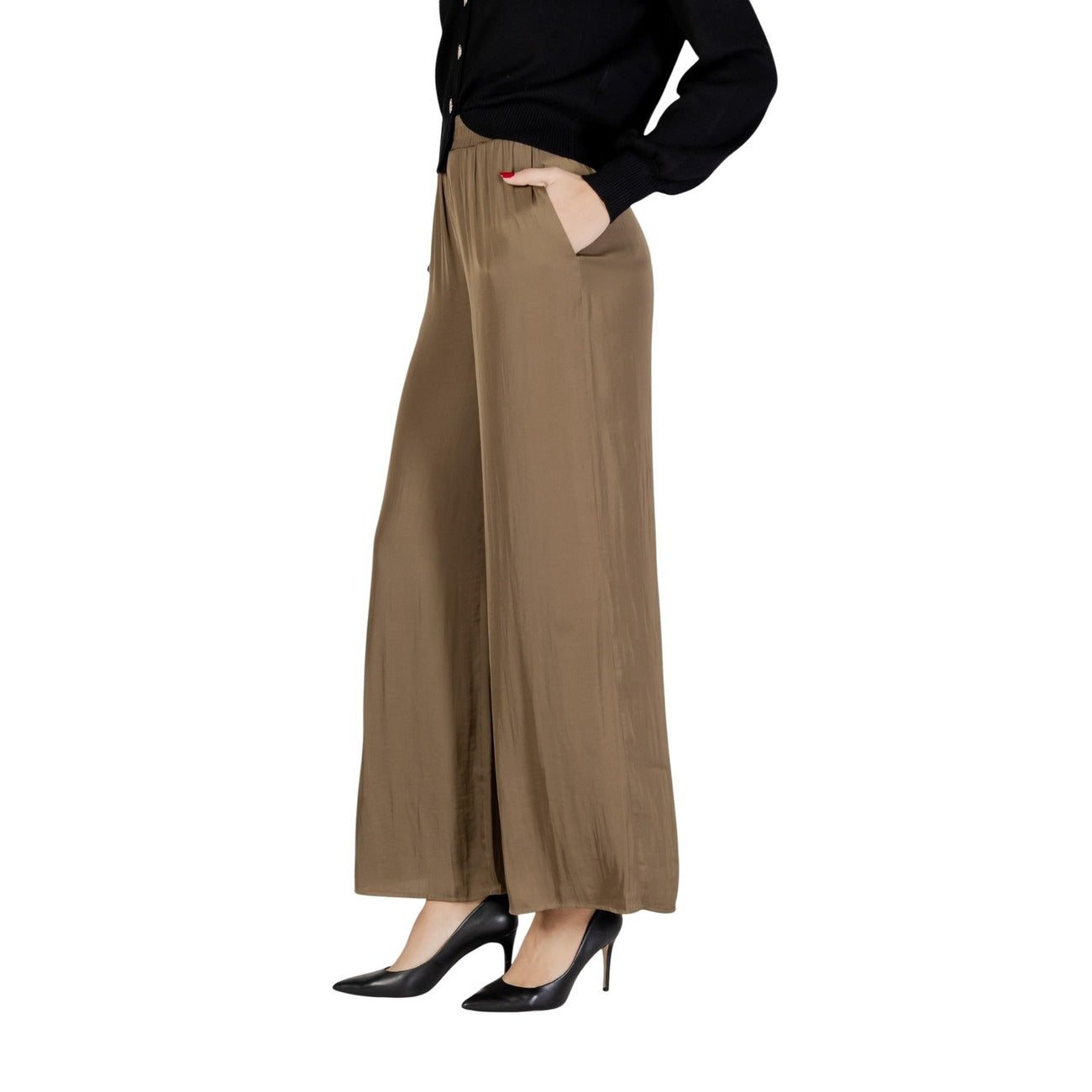 Morgan De Toi Broek Dames Groen