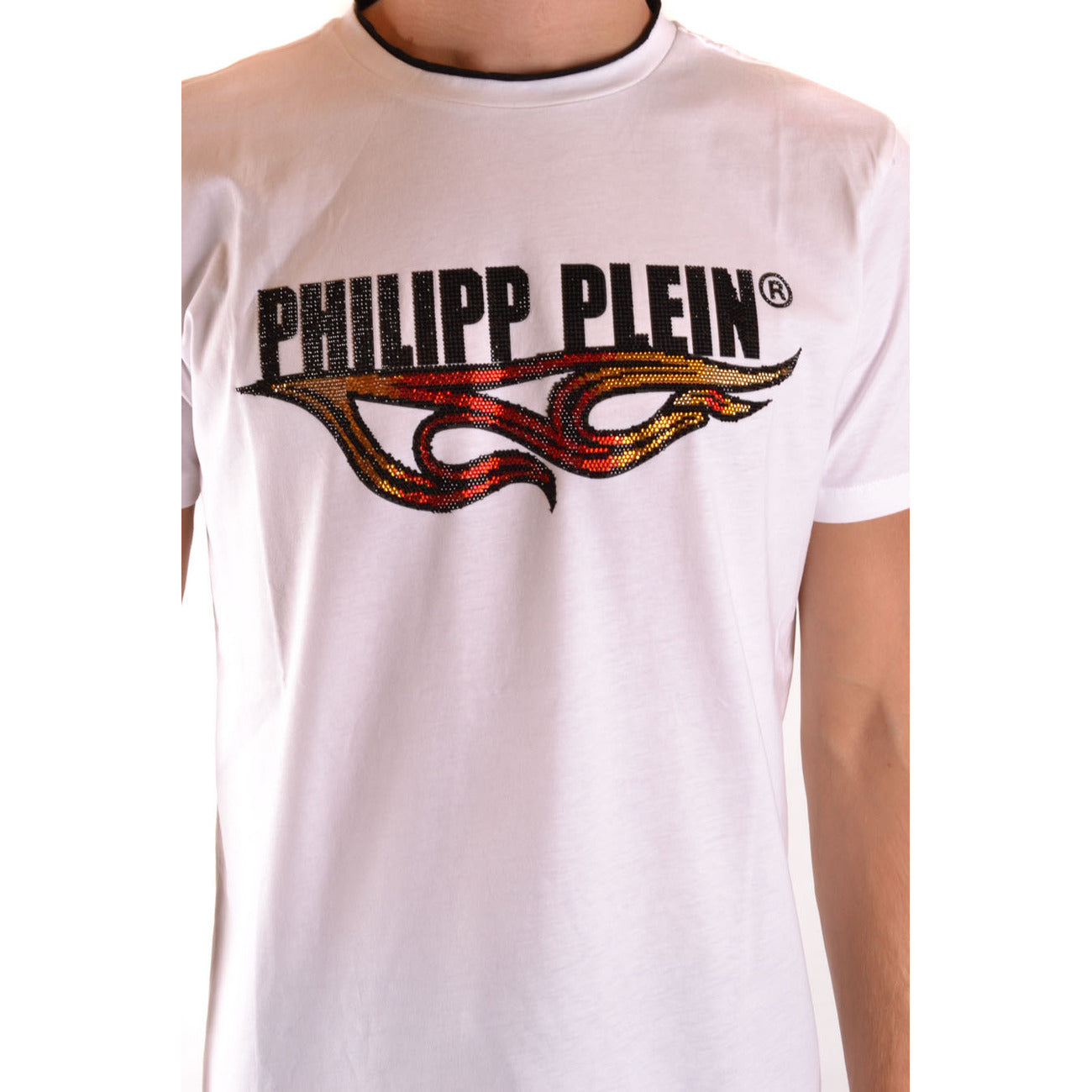 Philipp Plein T-shirt Heren Wit #2430758