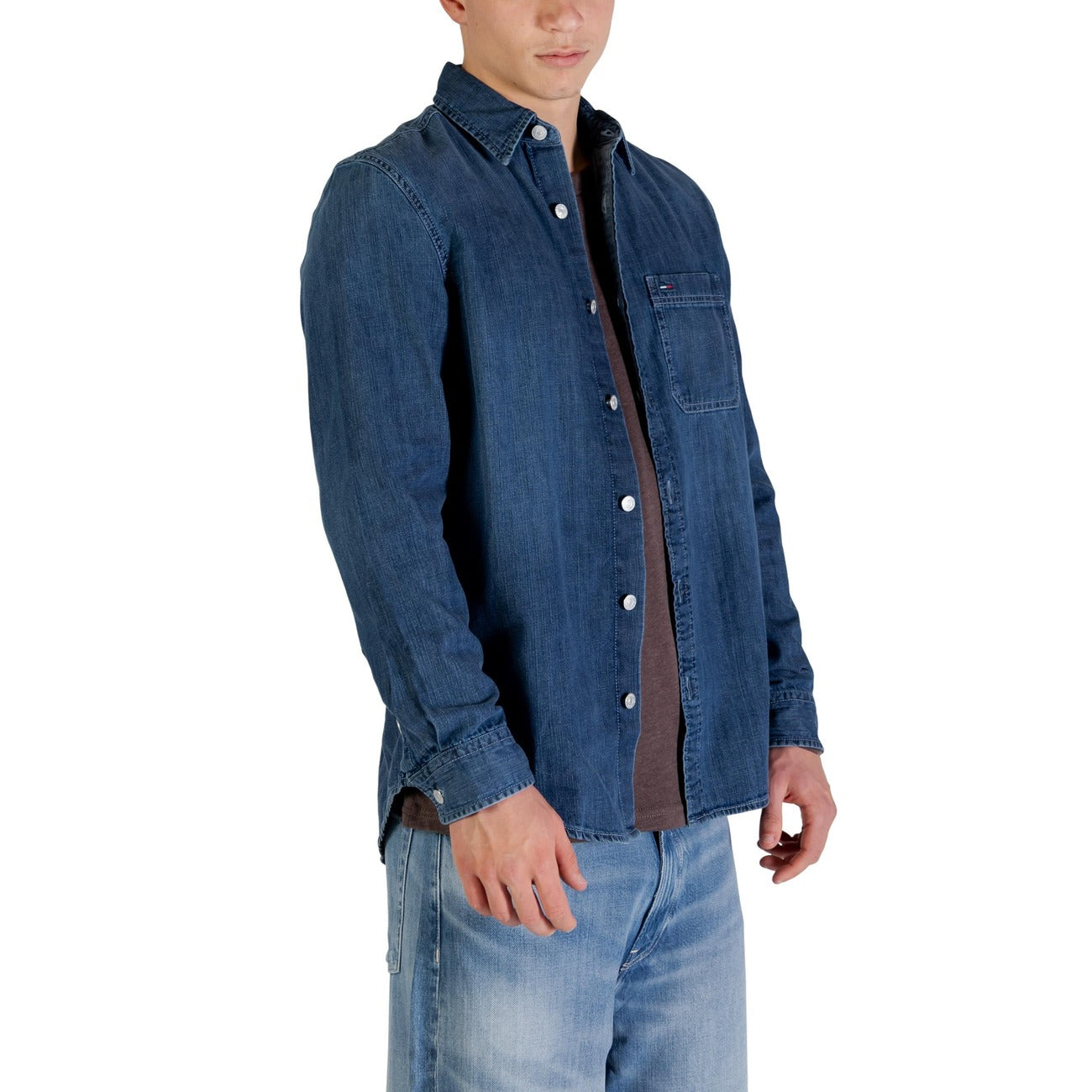 Tommy Hilfiger Jeans Shirt Men Blue
