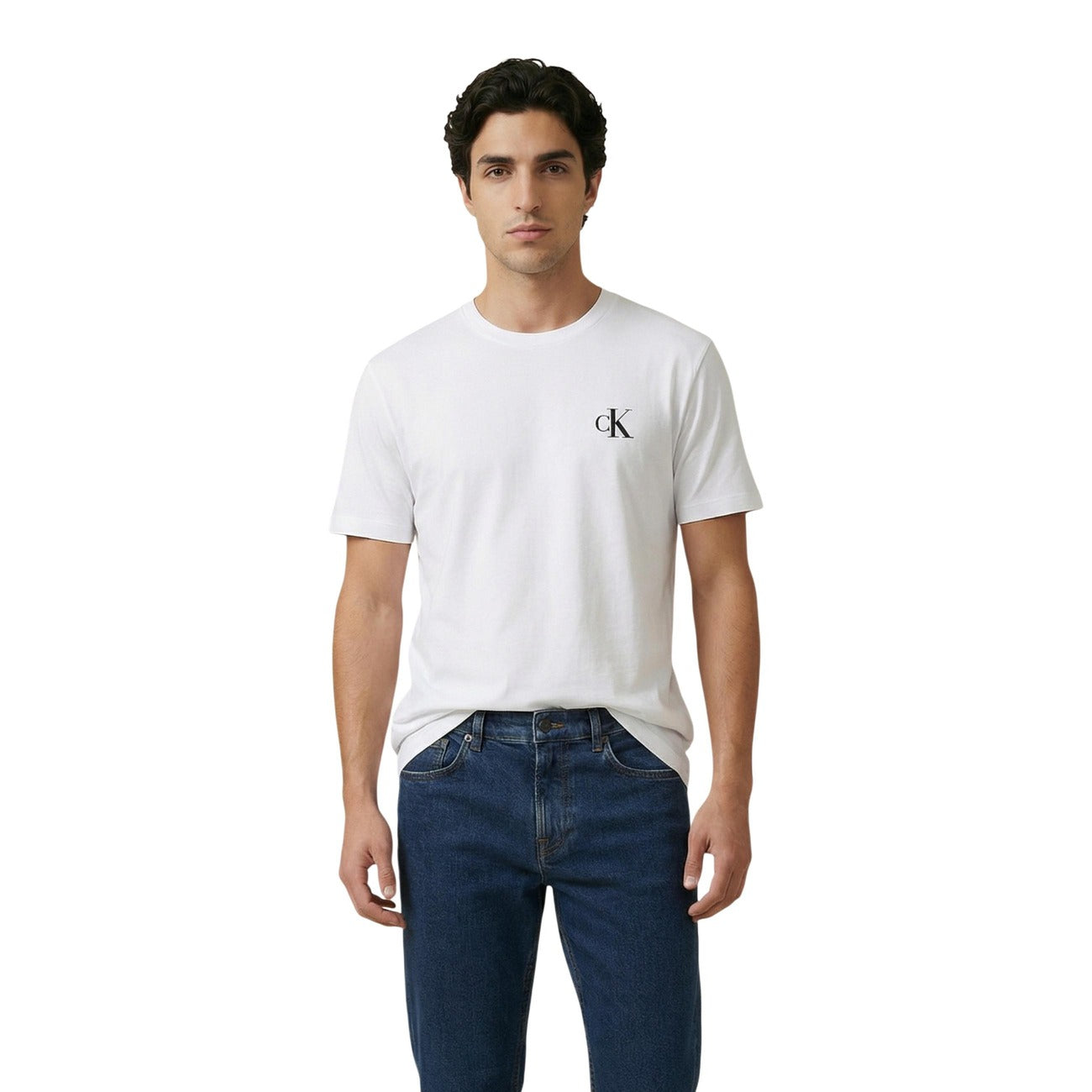 Calvin Klein Jeans T-shirt Men Beige #2455443