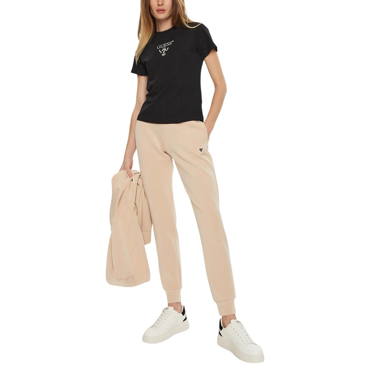 Guess T-Shirt Damen Schwarz #2450884
