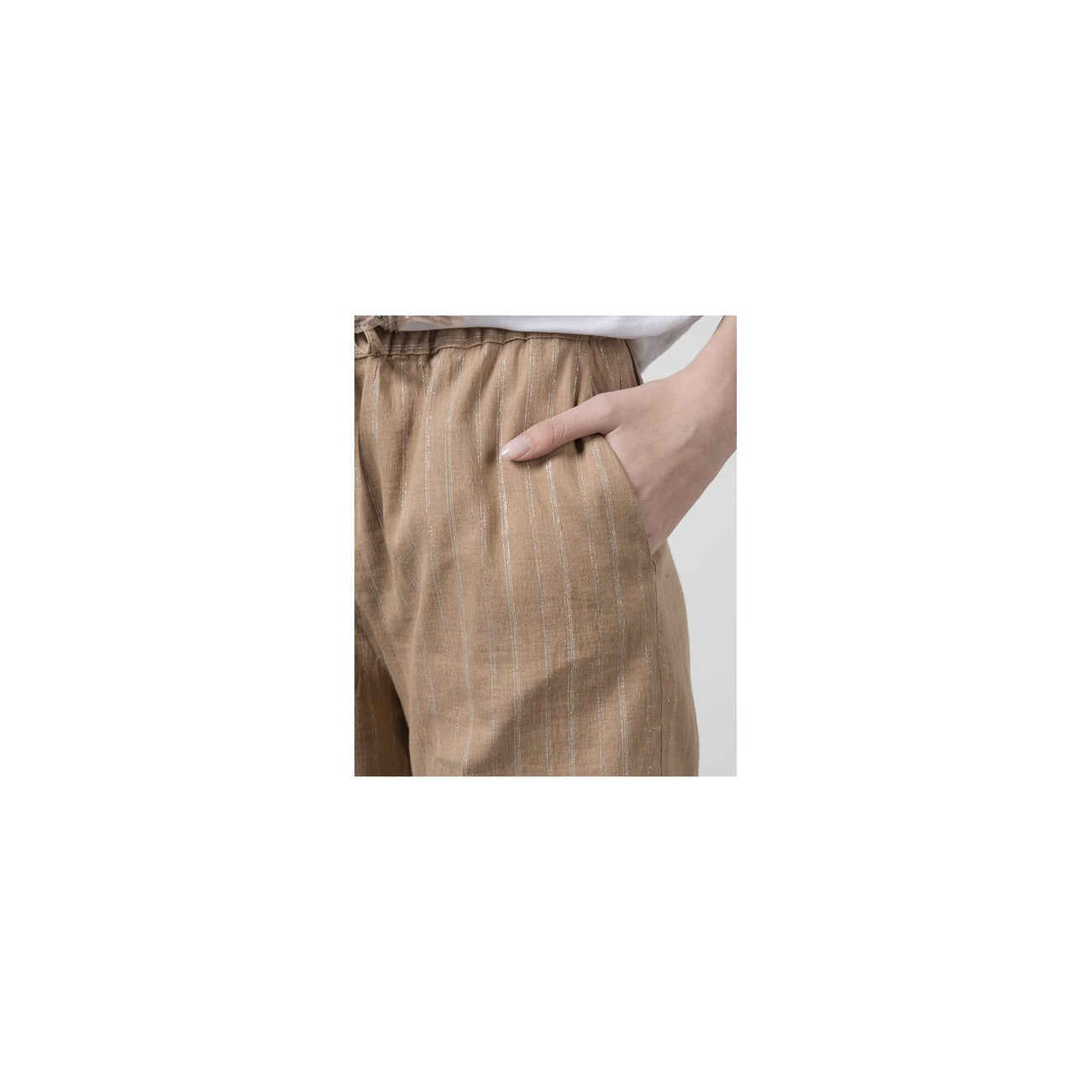 Twinset Hose Damen Beige