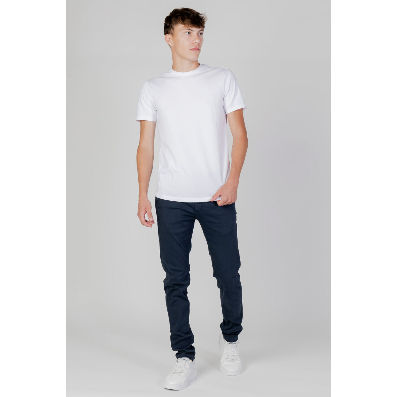 Armani Exchange T-shirt Heren Wit #898970