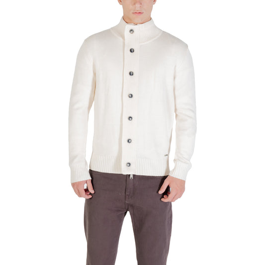 Gianni Lupo Cardigan Herren Weiß