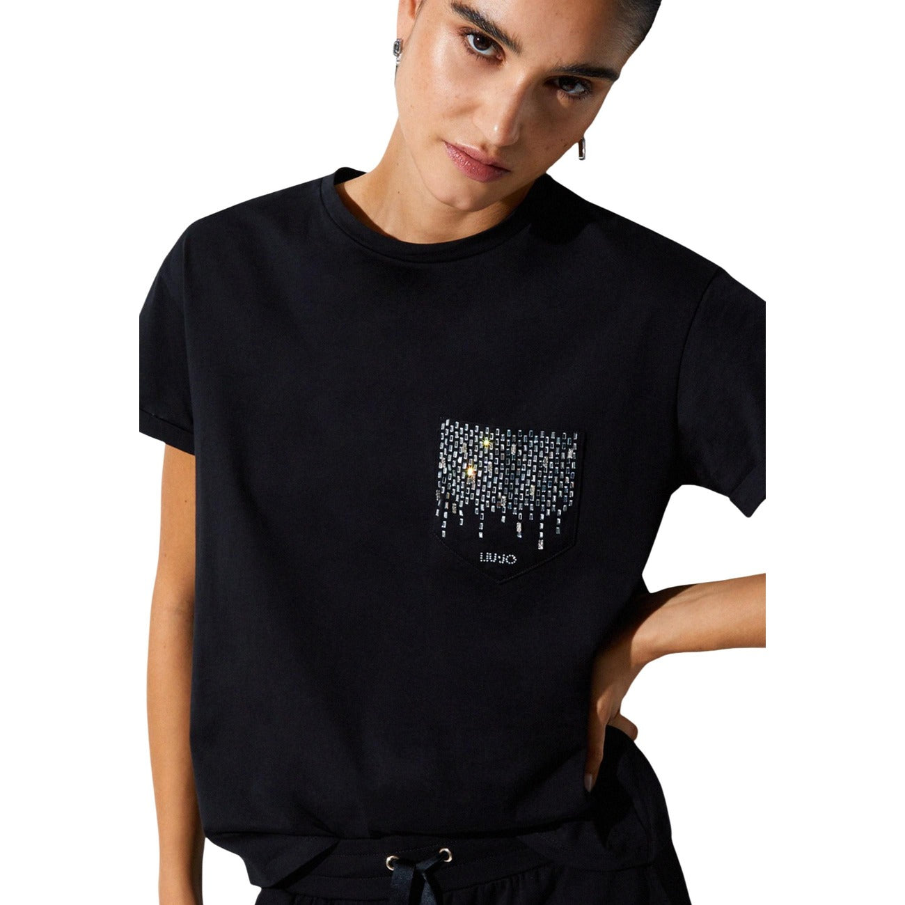 Liu Jo T-shirt Dames Zwart
