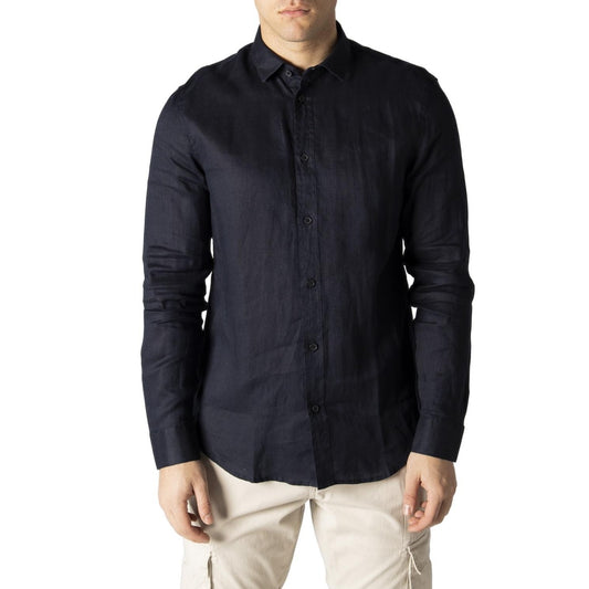 Armani Exchange Shirt Herren Blau #343115