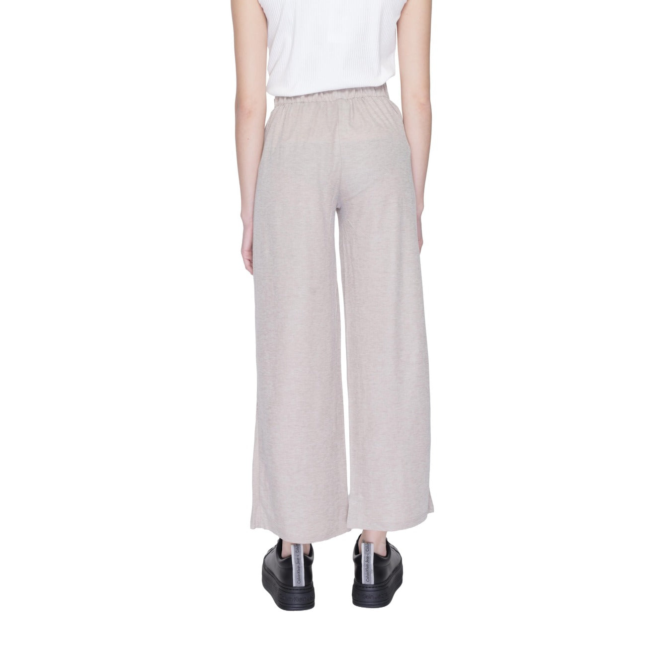 Jacqueline De Yong Broek Dames Grijs #2463381