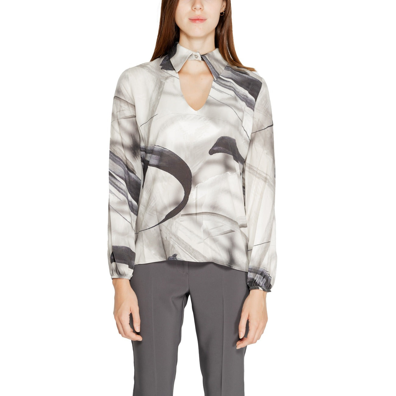 Rinascimento Bluse Damen Grau #2348386