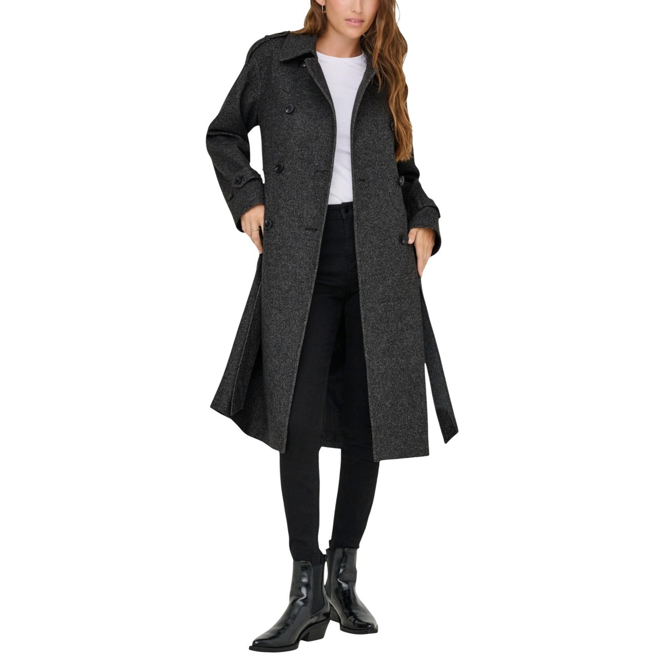 Only Jacke Damen Grau