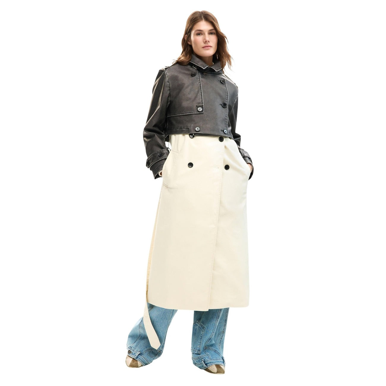Desigual Jack Damen Beige