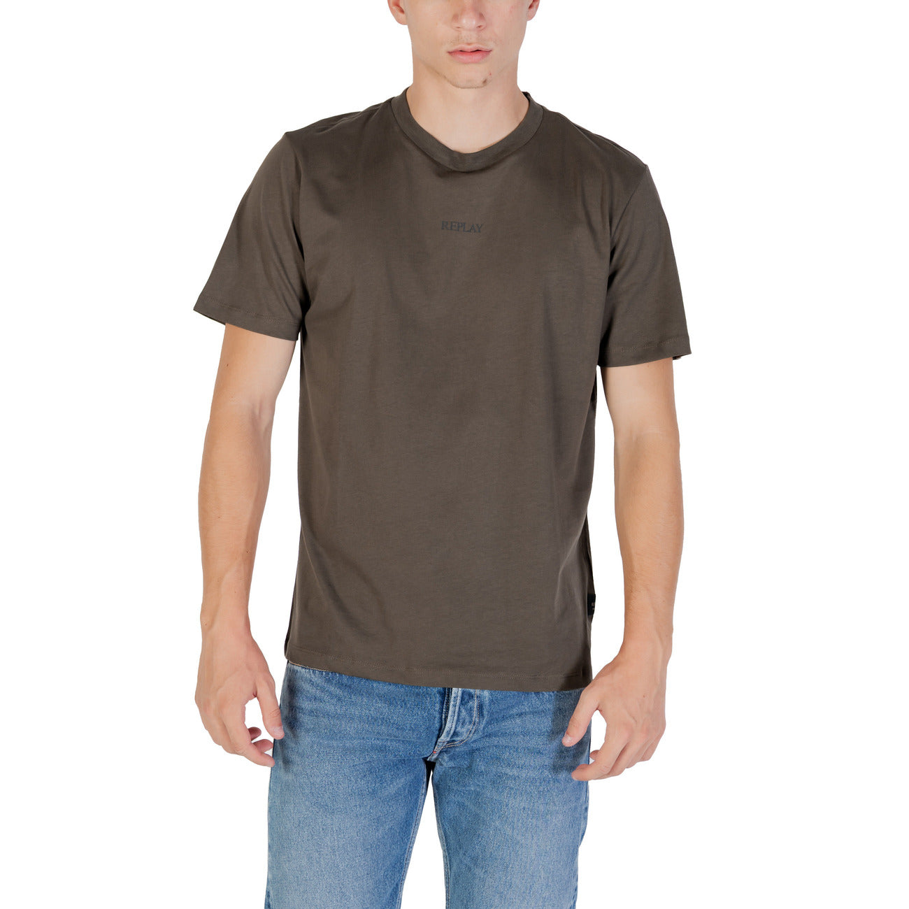 Replay T-shirt Heren Blauw #2442674