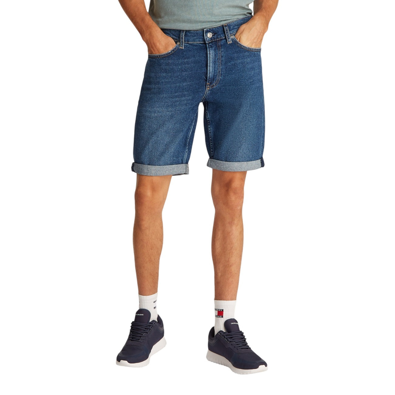 Calvin Klein Jeans Bermuda Heren Lichtblauw #2419058