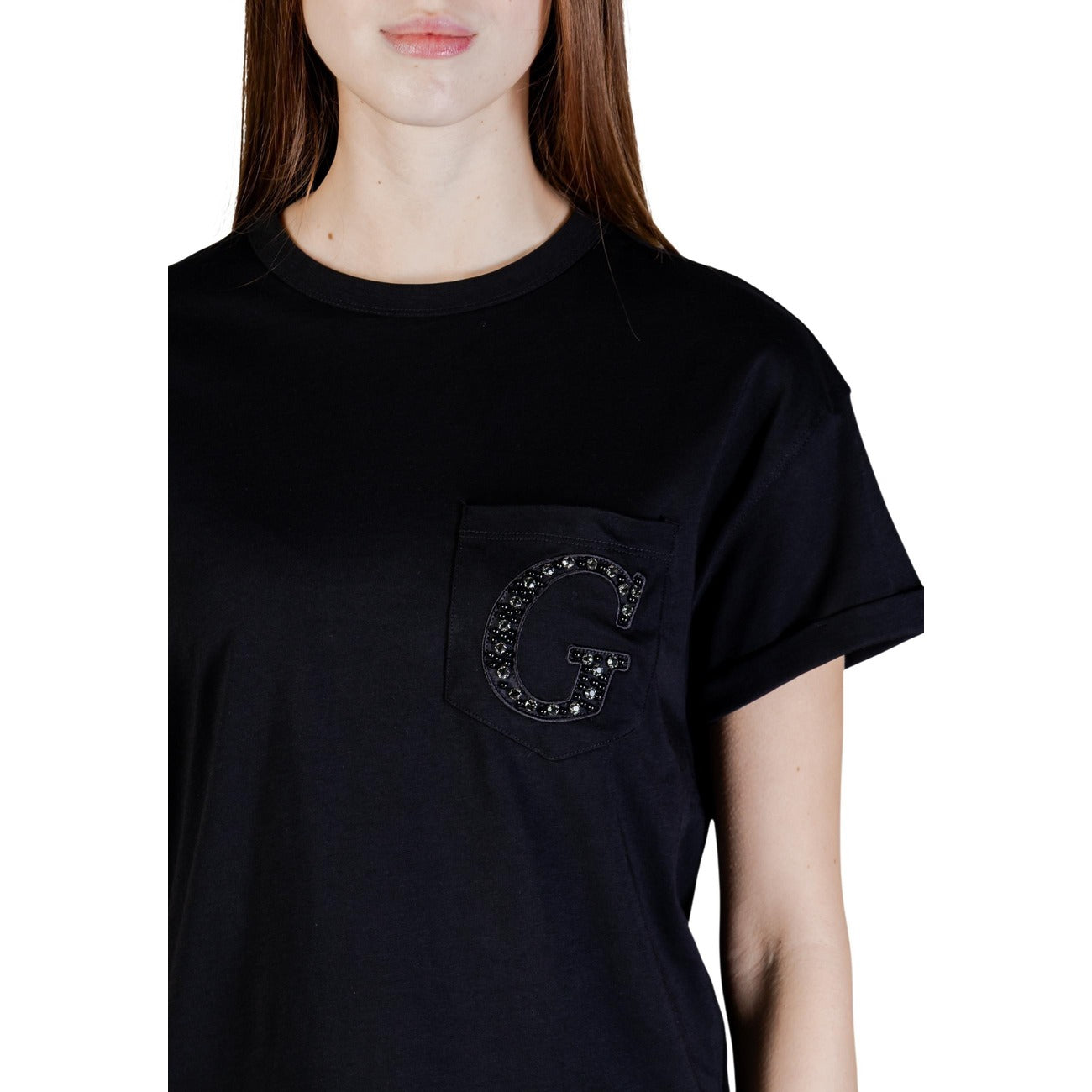 Guess T-Shirt Damen Schwarz #2452440