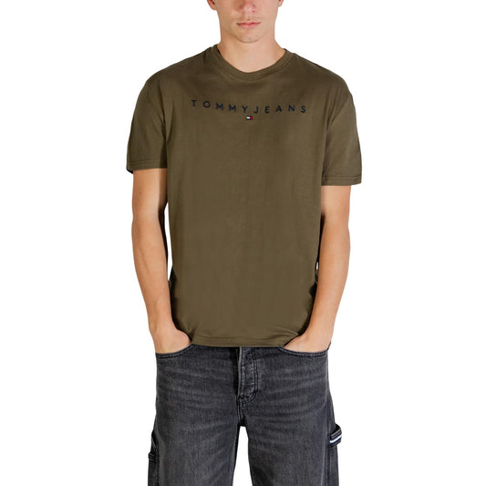 Tommy Hilfiger Jeans T-Shirt Herren Grün #2447264
