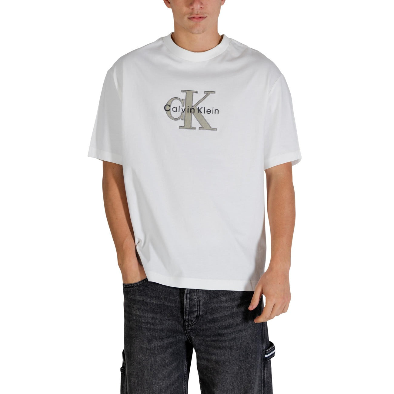 Calvin Klein Jeans T-Shirt Herren Schwarz #2453416