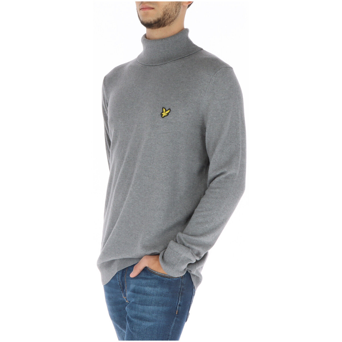 Lyle & Scott Strickmode Herren Grau