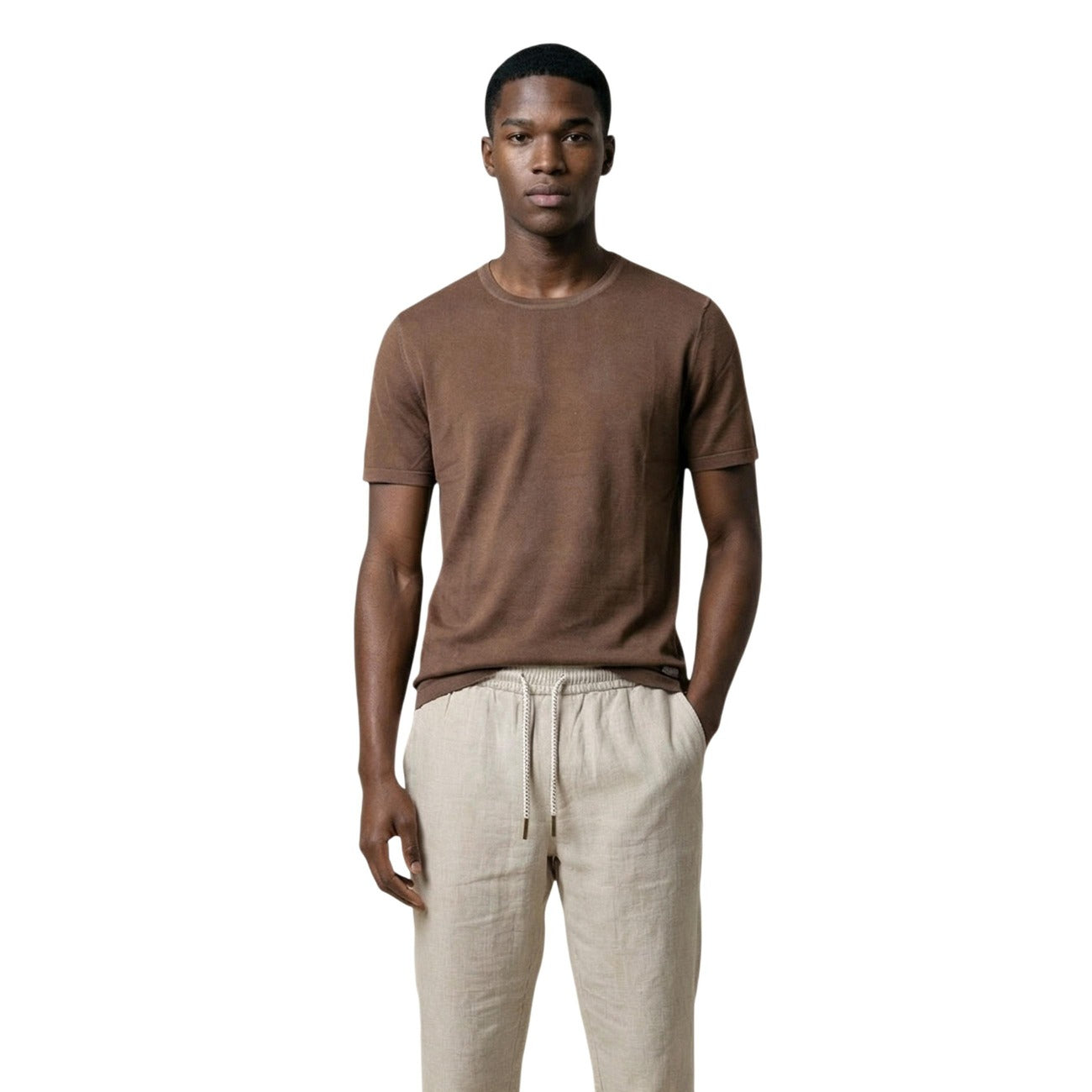 Gianni Lupo T-Shirt Herren Weiß