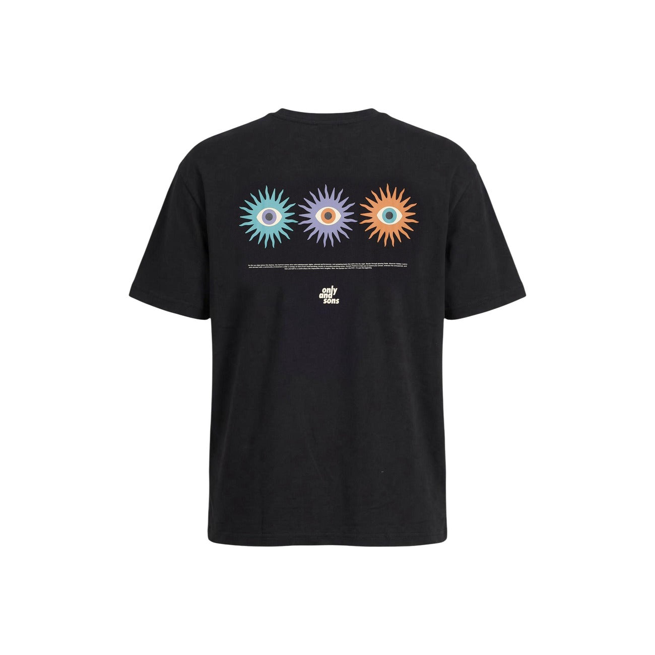 Only & Sons T-shirt Heren Zwart
