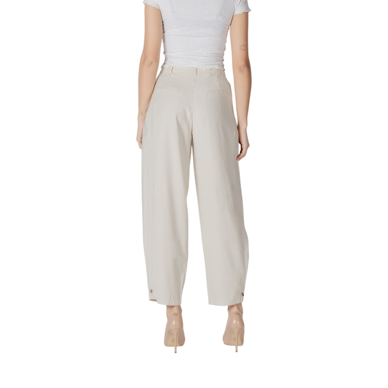Vila Clothes Hose Damen Weiß