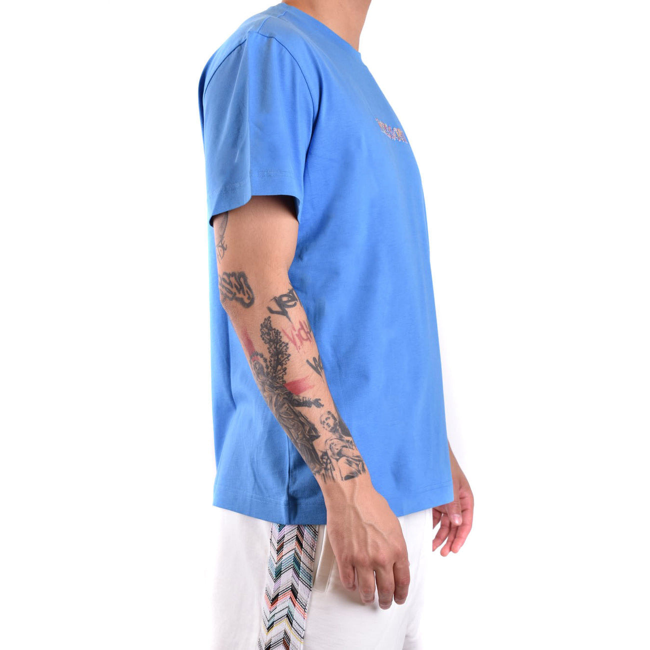 Missoni  T-shirt Heren Turquoise