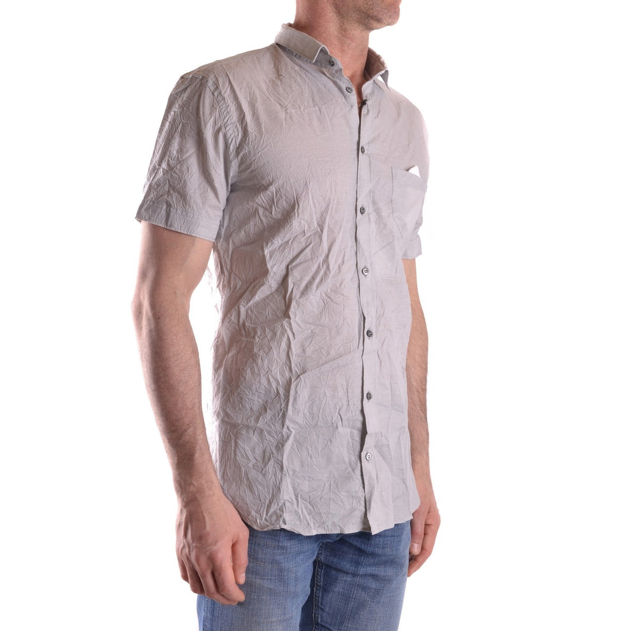 Neil Barrett Shirt Heren Grijs #2431924