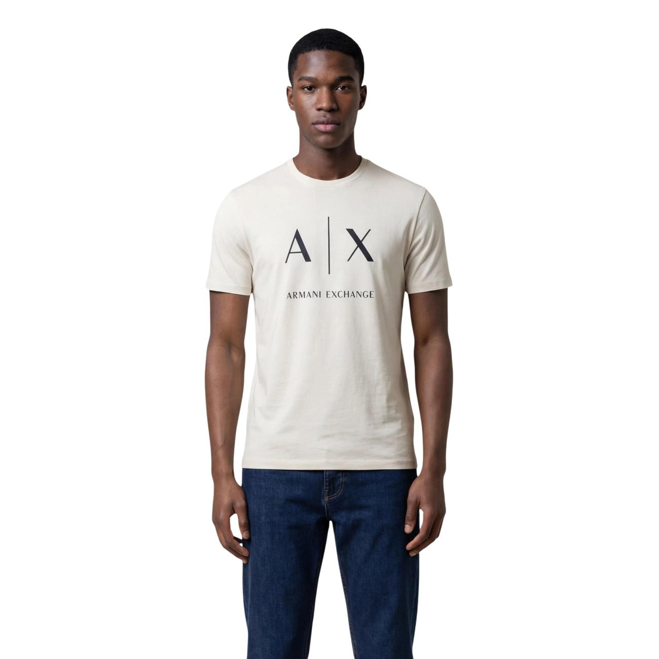 Armani Exchange T-Shirt Herren Beige #2454205