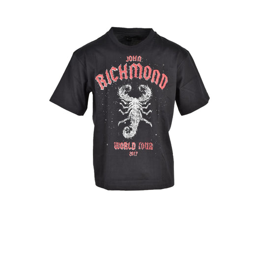 John Richmond T-shirt Heren Zwart