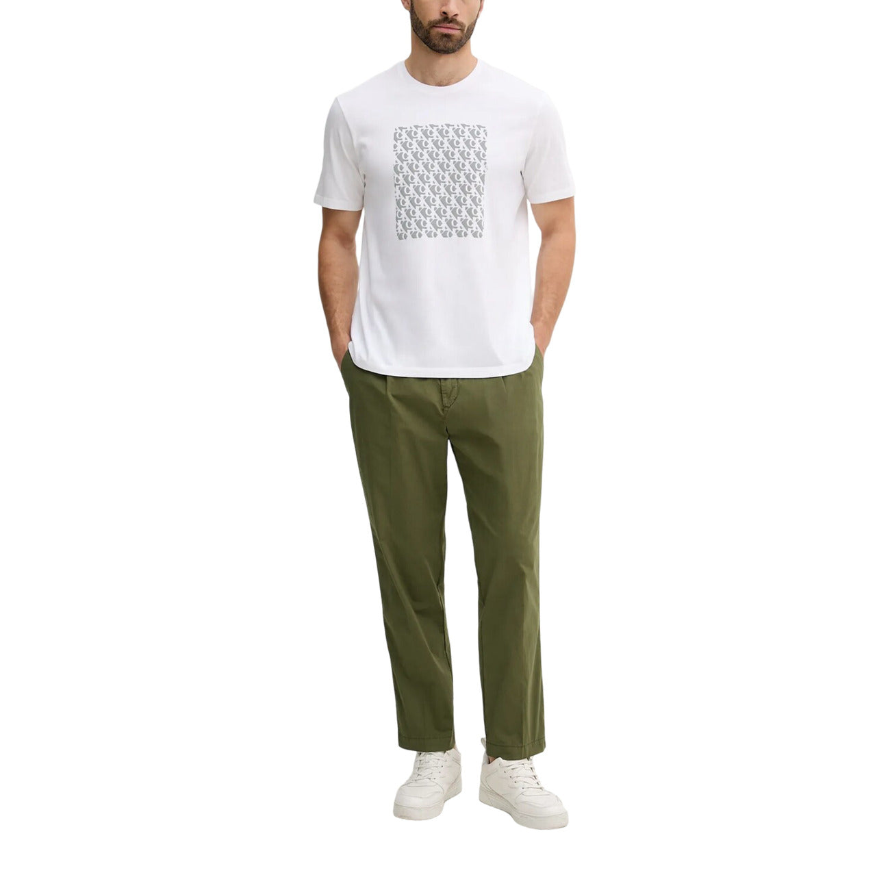 Calvin Klein Jeans T-Shirt Herren Weiß #2425897