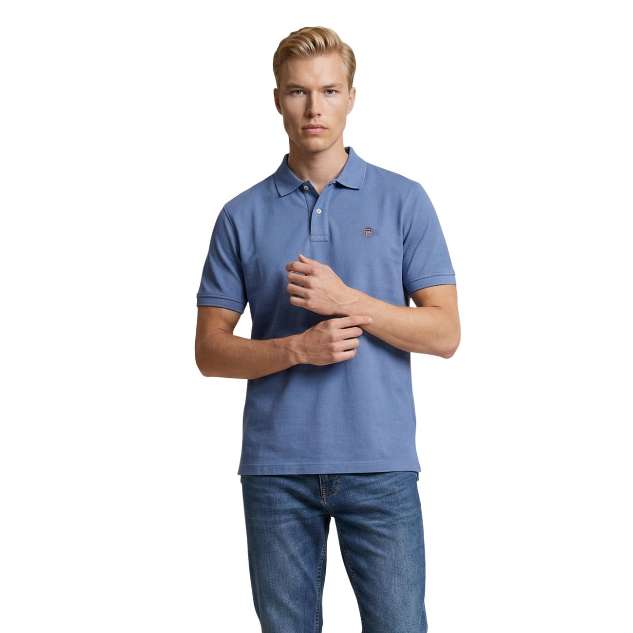 Gant Polo Top Herren Hellblau