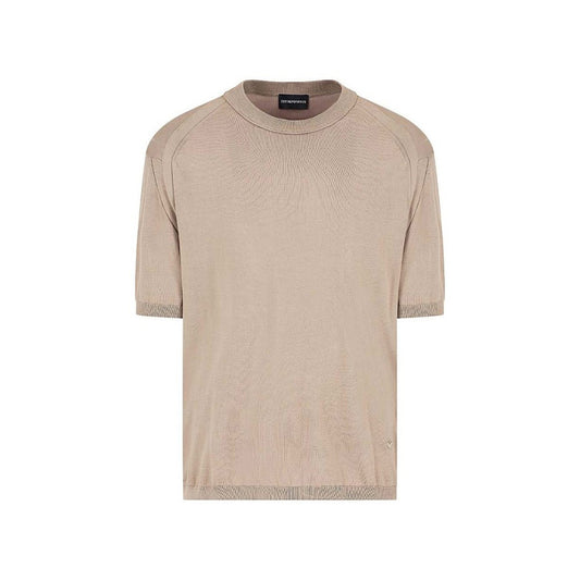 Emporio Armani T-shirt Heren Beige