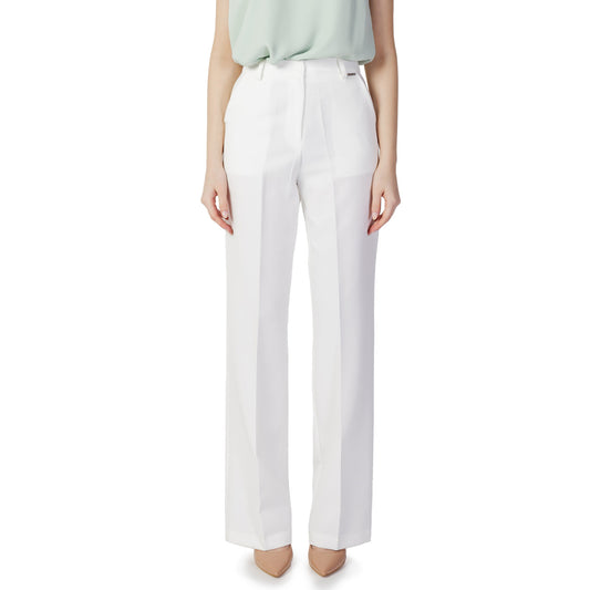 Hanny Deep Broek Dames Wit
