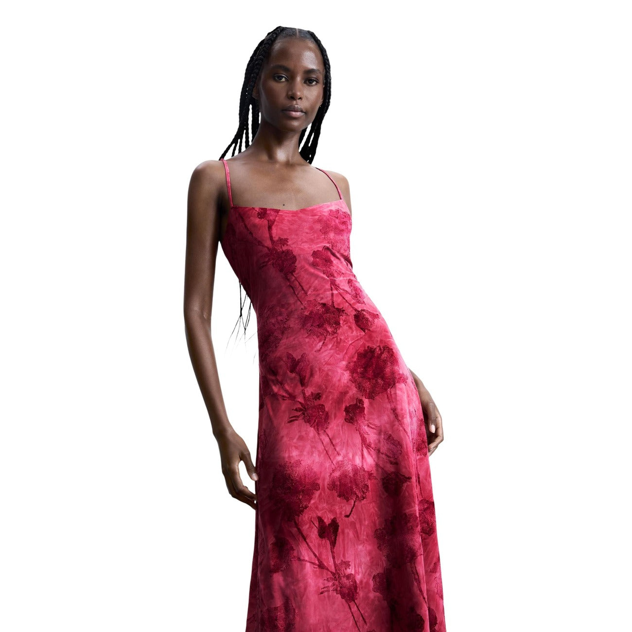 Desigual Kleid Damen Fuchsia