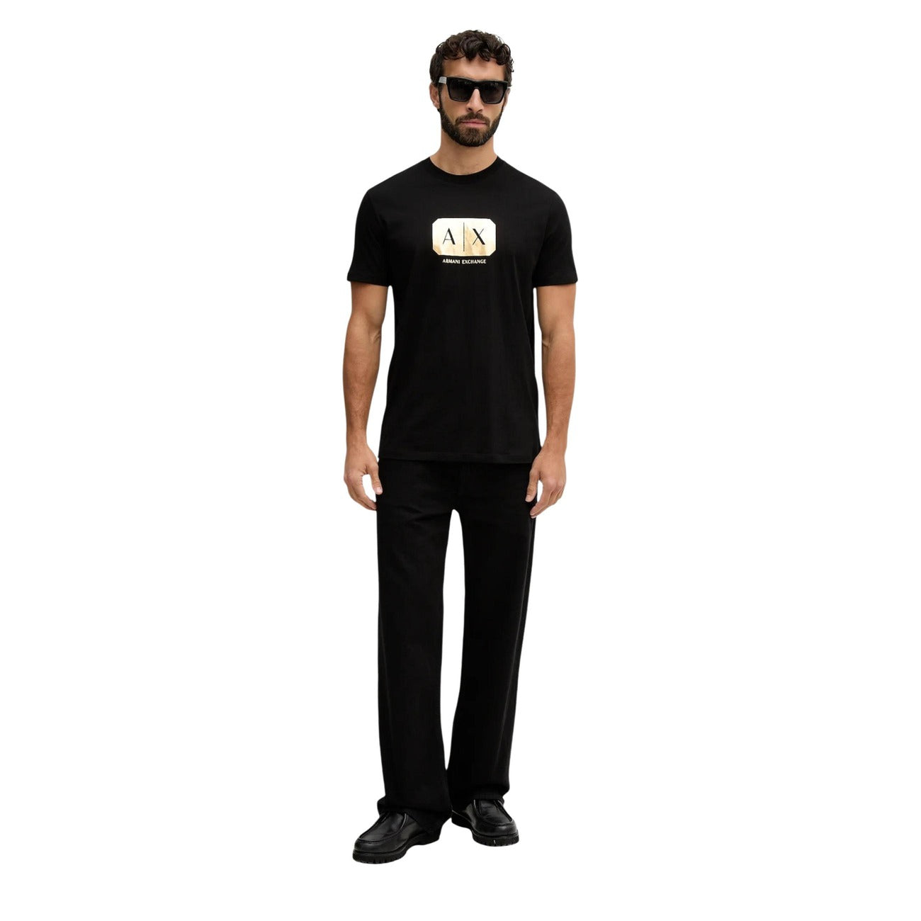 Armani Exchange T-Shirt Herren Schwarz #2455775